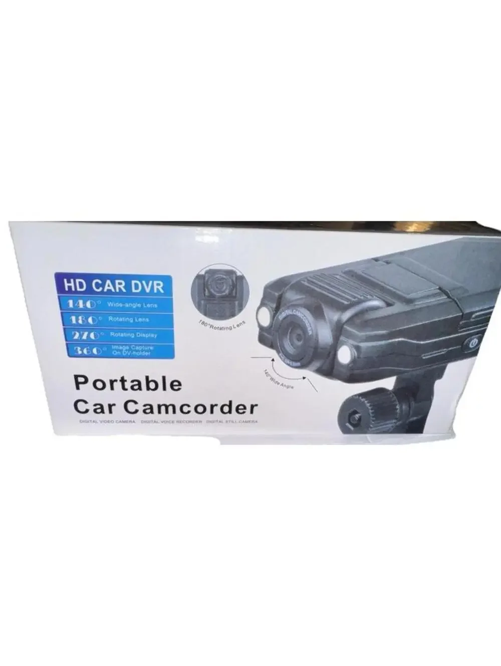 Portable Car Camcorder HD Car DVR Sensor Motion Detection NEW 1280x960